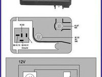 Releu,instalatia de comanda bujii incandescente FIAT DUCATO caroserie (290) (1989 - 1994) HITACHI 132051 piesa NOUA