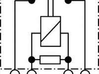 Releu multifunctional OPEL ASTRA F hatchback 53 54 58 59 HERTH BUSS 75613192