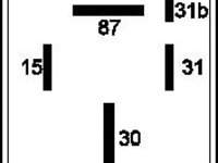 Releu, pompa combustibil VW ATLANTIC I (16), AUDI 500 (44, 44Q, C3), AUDI 4000 (81, 85, B2) - TOPRAN 103 420