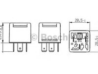 Releu semnalizare MERCEDES-BENZ SPRINTER 4-t platou sasiu 904 BOSCH 0332209156