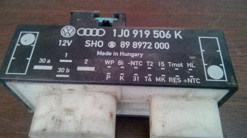 Releu ventilator radiator VAG cod 1J0919506K