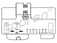 Releu, ventilator SKODA OCTAVIA 1 Combi (1U5) (1998 - 2010) TOPRAN 110 825