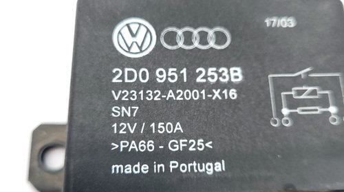 Releu VW TOUAREG (7L) 2002 - 2010 2D0951253B, V23132A2001X16, V23132-A2001-X16