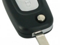Renault - Carcasa tip cheie briceag cu 2 butoane