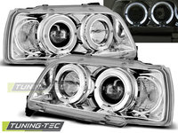 RENAULT CLIO 06.90-95 ANGEL EYES Crom look