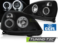 RENAULT CLIO II 06.01-09.05 ANGEL EYES CCFL BLACK