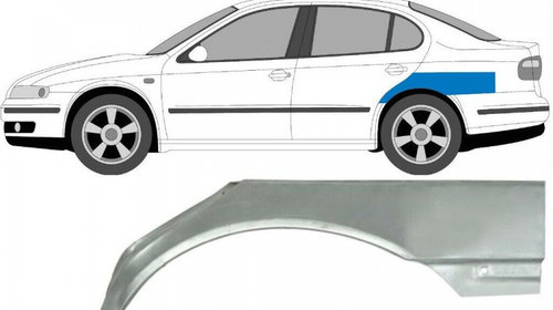 Reparatie Aripa Spate Stanga Blic Seat Toledo