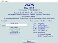 Reparatie/upgrade VCDS 20.4.1 EN 20.4.2 ROJ, 18.9.1 EN + 18.9.1 ROJ,etc