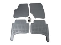 Rezaw-plast set covorase cauciuc gri pt porsche cayenne,vw touareg 2002-2010