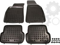 Rezaw-plast set covorase cauciuc negre pt audi A4 2000-2008