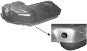 Rezervor combustibil OPEL COMMODORE C combi (61), OPEL REKORD E combi (61_, 66_, 67_), OPEL OMEGA A combi (66_, 67_) - VAN WEZEL 3710084