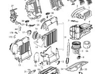 Rezistenta electrica aeroterma Audi A4 B8 (8K) Avant 2011 2.0 TDI OEM 8K0819011