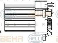 Rezistenta trepte ventilator BMW 3 Cabriolet E46 HELLA 5HL351311521