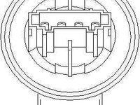 Rezistenta trepte ventilator habitaclu aeroterma VW POLO 9N TOPRAN 111 024