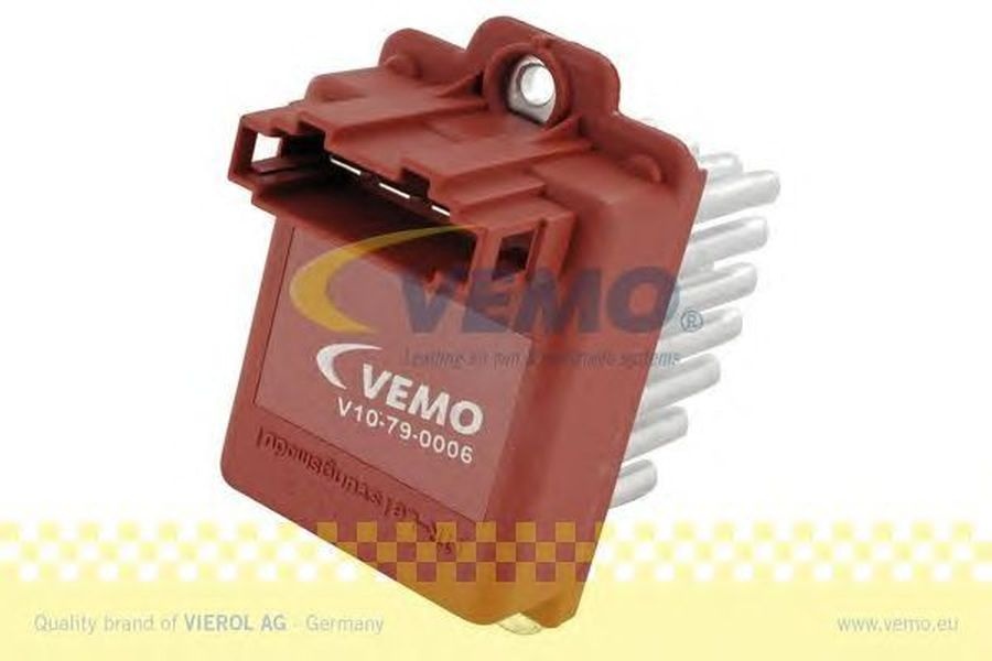Rezistenta trepte ventilator VW TRANSPORTER V bus 7HB 7HJ 7EB 7EJ 7EF 7EG 7HF 7EC VEMO V10790006