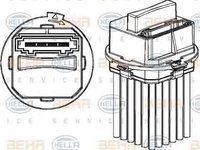 Rezistenta variabila ventilator interior habitaclu MERCEDES-BENZ SPRINTER 3-t platou / sasiu 906 HELLA 5HL 351 321-321