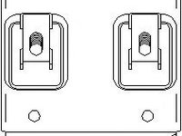 Rezistor, ventilator habitaclu AUDI A4 limuzina (8D2, B5), AUDI A6 limuzina (4B2, C5), AUDI A6 Avant (4B5, C5) - TOPRAN 110 597