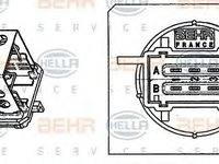 Rezistor ventilator habitaclu PEUGEOT 206 CC (2D) - OEM - NRF: NRF342048|342048 - Cod intern: W02753451 - LIVRARE DIN STOC in 24 ore!!! - ATENTIE! Acest produs nu este returnabil!