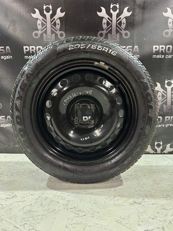 Roata 4x100 R16 Volkswagen Polo Lupo Seat Ibiza Audi A2 Honda Civic Subaru - imagine 1