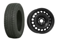 Roata completa Ford Kuga 2 janta otel ALCAR 9937 7.5x17 + anvelopa Iarna Triangle TR777 235/55R17 103V/XL + Senzor presiune ALCAR