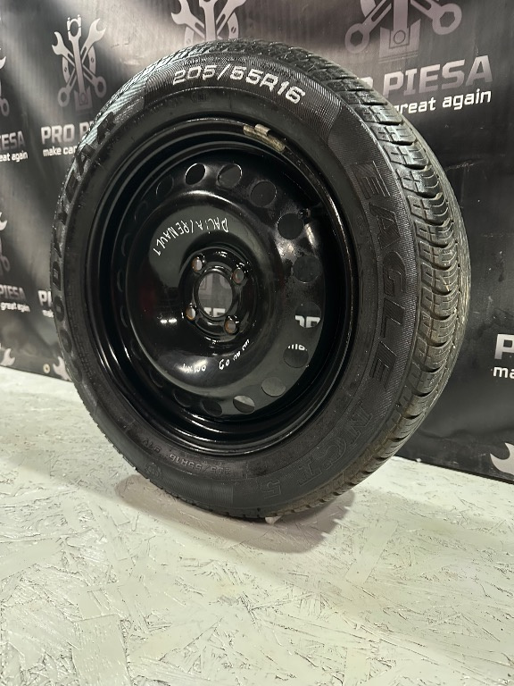 Roata Dacia 205/55 R16 4x100 Logan Sandero Dokker - Set jante + anvelope - imagine 3