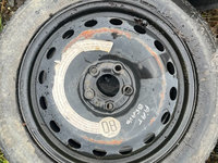 Roata de Rezerva pentru Fiat Bravo sau Alfa Rome 156 cu dimensiunile :400B x15H ET 35 T 125/30R15