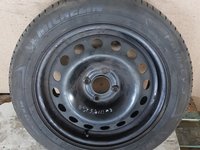 Roata de rezerva Volkswagen Golf 5 cu janta din tabla R16 16x6 1/2J ET 26