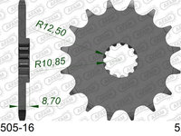 Roata dintata AFAM 22505-16