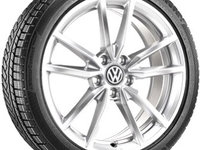 Roata Iarna Completa Oe Volkswagen Golf Design Pretoria 225/40 R18 92V XL, 7,5J x 18 ET51 5G0073228B88Z