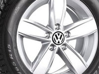 Roata Iarna Completa original Volkswagen Tiguan Design Corvara 215/65 R17 99H, 6,5J x 17 ET38 5NA073647C8Z8 SAN23080