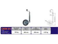 Roata manevra remorca CKM05 - MEDIE