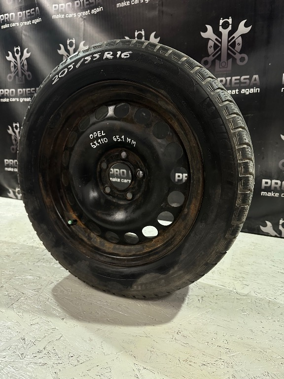 Roata Opel 5x110 205/55 R16 Vectra Astra Signum Zafira Meriva Saab - imagine 3