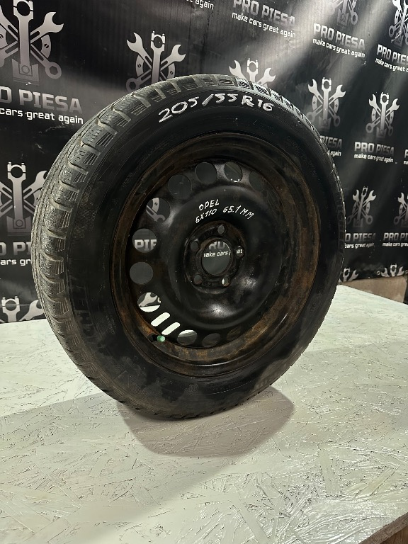 Roata Opel 5x110 205/55 R16 Vectra Astra Signum Zafira Meriva Saab - imagine 2