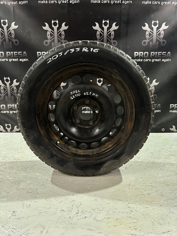Roata Opel 5x110 205/55 R16 Vectra Astra Signum Zafira Meriva Saab - imagine 1