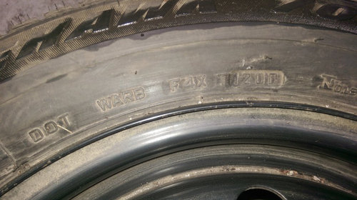 Roata Rezerva + Cauciuc Vara 195/60 R15 Opel Astra G 1998-2004