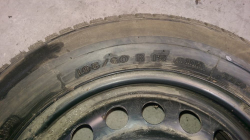 Roata Rezerva + Cauciuc Vara 195/60 R15 Opel Astra G 1998-2004