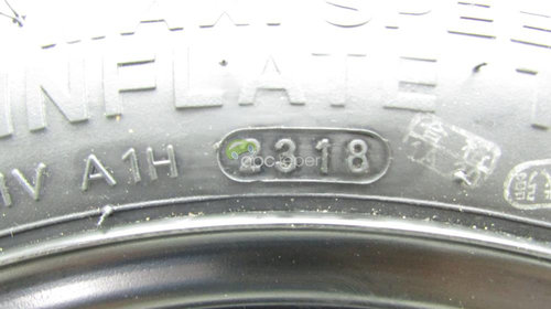 Roata rezerva Originala (125/70 R16) - Cod: 5Q0601027BJ - VW JETTA (2020 - 2022)