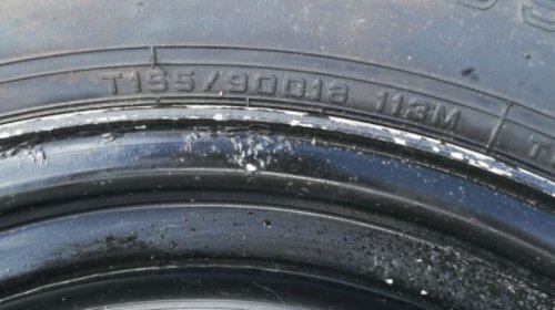 Roata rezerva slim Mercedes ML155/90 R18