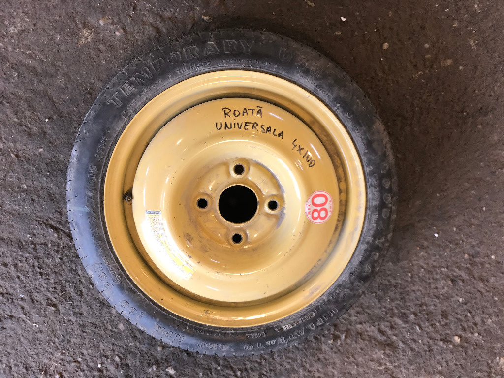Roata rezerva slim universala 4X110 t125/70 R15 - #122704835