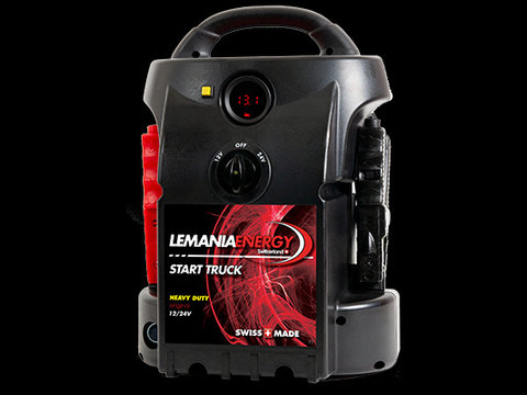 Battery Booster - P2 START TRUCK 12/24V / 3100 – Lemania Energy / Swiss