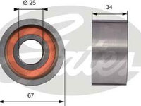 Rola ghidare/conducere curea distributie IVECO DAILY III caroserie inchisa/combi GATES T41178