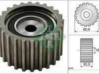 Rola ghidare/conducere, curea distributie (532008520 INA) SUBARU