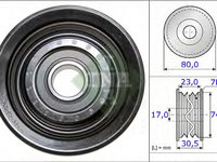 Rola ghidare conducere curea transmisie 532 0580 10 INA pentru Honda Cr-v Honda Ballade Honda Civic Honda Accord Honda Edix Honda Fr-v Honda Stream Honda Stepwagon Honda Crossroad