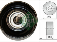 Rola ghidare/conducere, curea transmisie (532061410 INA) BUICK (SGM),CHEVROLET,CHEVROLET (SGM),OPEL,PONTIAC,SAAB,VAUXHALL