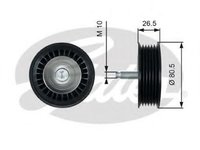 Rola ghidare/conducere, curea transmisie RENAULT CLIO Mk II (BB0/1/2_, CB0/1/2_), RENAULT KANGOO Rapid (FC0/1_), RENAULT SYMBOL I (LB0/1/2_) - GATES T