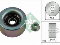 Rola ghidare/conducere, curea transmisie TOYOTA CAMRY (MCV3_, ACV3_, _XV3_) (2001 - 2006) INA 532 0590 10