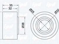 Rola ghidare HONDA CIVIC VI Aerodeck MB MC IPD 140208