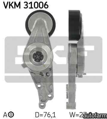 Rola intinzator curea alternator AUDI A6 4F2 C6 SKF VKM 31006