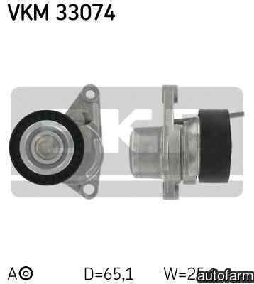 Rola intinzator curea alternator CITROËN C3 Pluriel HB SKF VKM 33074