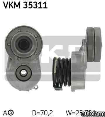 Rola intinzator curea alternator OPEL CORSA C F08 F68 SKF VKM 35311